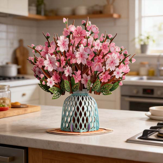 🏆65K+ SOLD! 💌 Forever-Blooming 3D Flower Pop-Up Card– Personalized Love Message & Everlasting Bloom 🎁