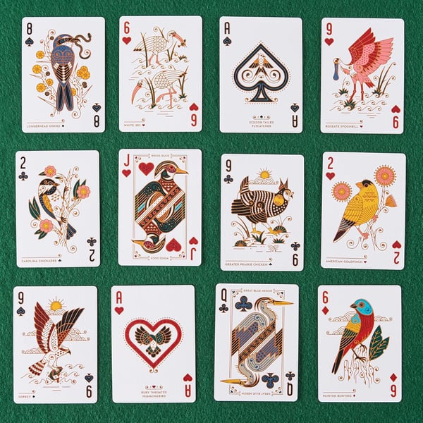 🔥🔥 North American Birds Playing Cards
