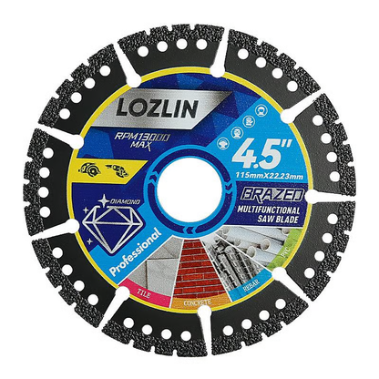🛠️ Cut Any Material Instantly - 49% OFF- ✨ 4.5" Multi-Material Diamond Blade - Zero Compromise, Max Durability
