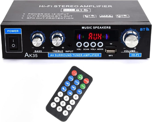 AK35 Stereo Amplifier Home Audio Bluetooth 5.0 Max