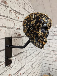 ☠️🏴‍☠️Skull holder for motorcycle helmet and jacket $ 40.75   $ 76.89 save 47%