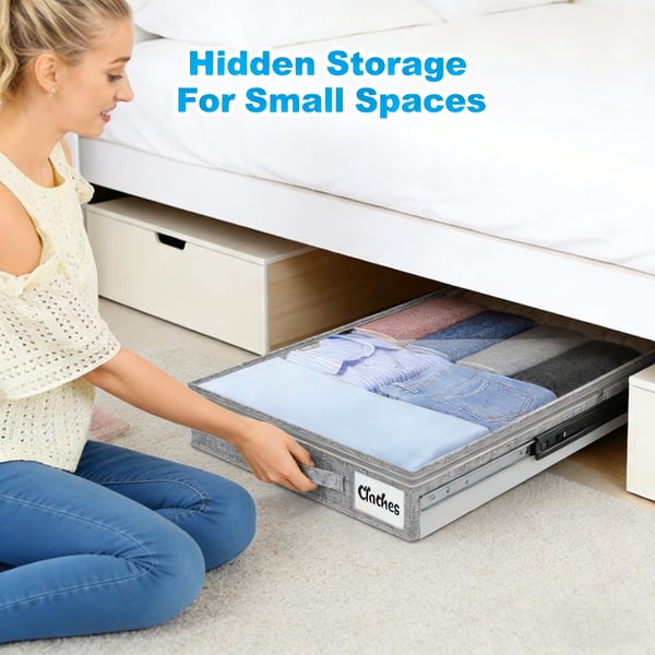 🛏️ Under Bed Storage Drawer 🔥