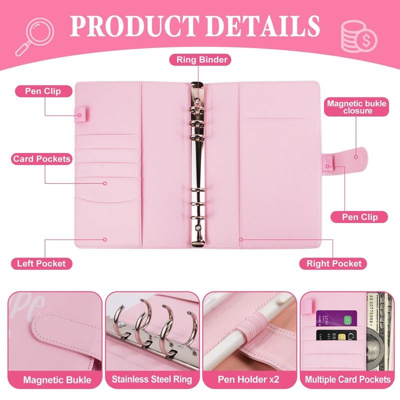 100 Envelopes Money Saving Challenge-Save $5,050 Cash Envelope Challenge Binder