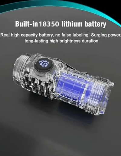 Three-eyed Monster Mini Flash Super Power Flashlight