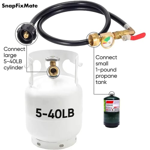 🔥Big Sale 🔥36 Inch  Propane Gas Tank Adapter Connector