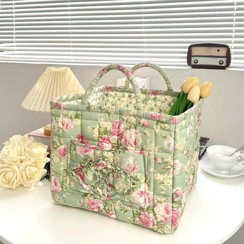 🔥2026 BIG Sale💐💥Boho Fabric Storage Basket🌸