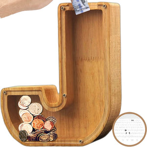 Piggy Bank-Wood Gift For Kids-Customizable name