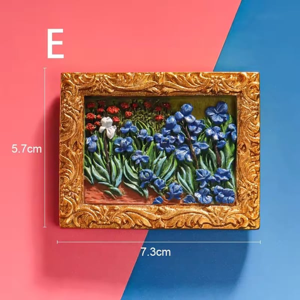 💖💖Van Gogh Inspired Fridge Magnet Set