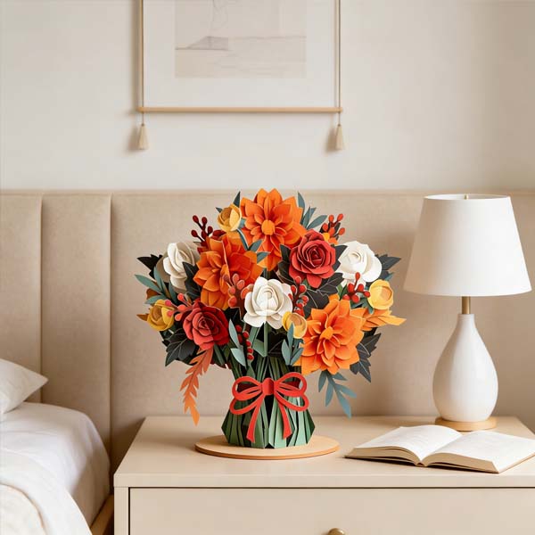 🏆65K+ SOLD! 💌 Forever-Blooming 3D Flower Pop-Up Card– Personalized Love Message & Everlasting Bloom 🎁