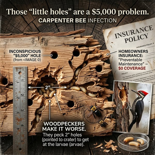 🌟Wood Carpenter Bee Trap for Outside $ 17.99   $ 35.29 save 49%