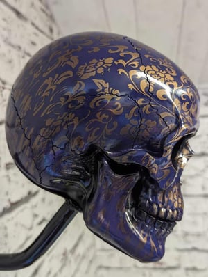 ☠️🏴‍☠️Skull holder for motorcycle helmet and jacket