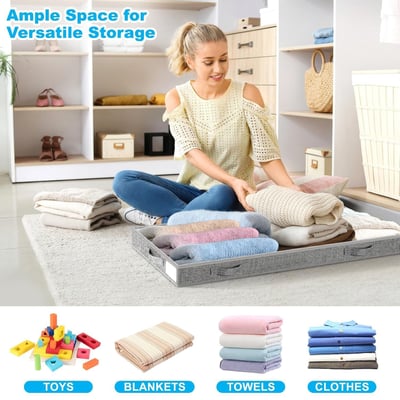 🛏️ Under Bed Storage Drawer 🔥