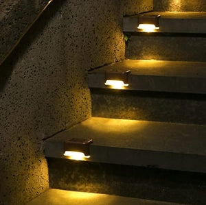 🎄 Solar Deck Lights, Automatically ON/OFF💡
