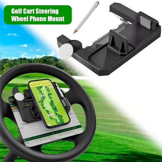 🌟⛳ Golf cart steering wheel phone holder