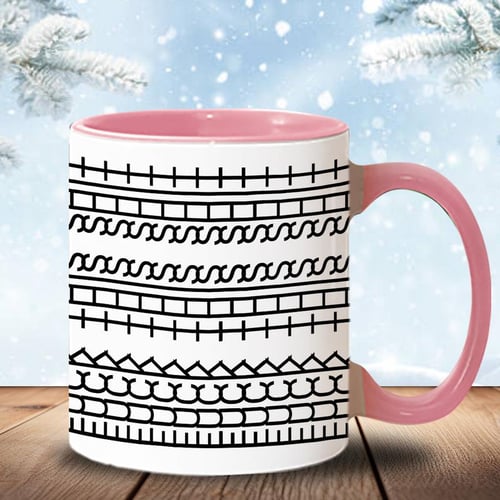 Fuck This Shit Mug, Hidden Message Funny Ceramic Coffee Mugs