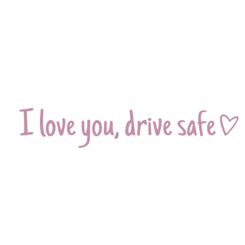 ✨This Week's Special Price  💓I love you, drive safe Sticker（3pcs） - Image 3