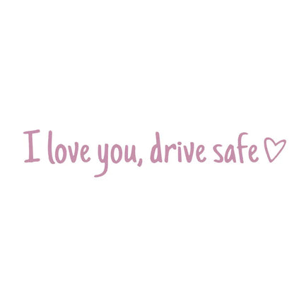 ✨This Week's Special Price  💓I love you, drive safe Sticker（3pcs） - Image 3
