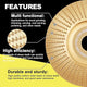 🔥🔨 Pro-Grade Wood Cutting Discs [3 PCS]