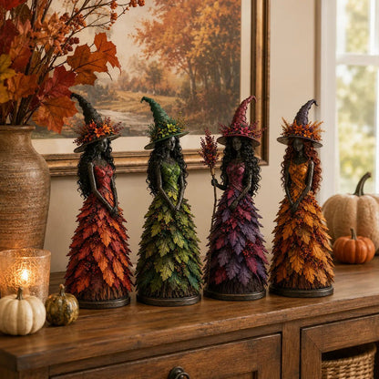 🔥LAST DAY 50% OFF - 🧙‍♀️Enchanted Autumn Witch Figurine(📦Buy 4 Free Shipping)