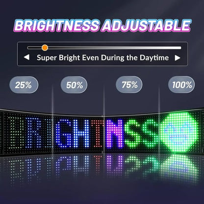 🔥49% Off - Ultra-thin flexible Bluetooth LED screen