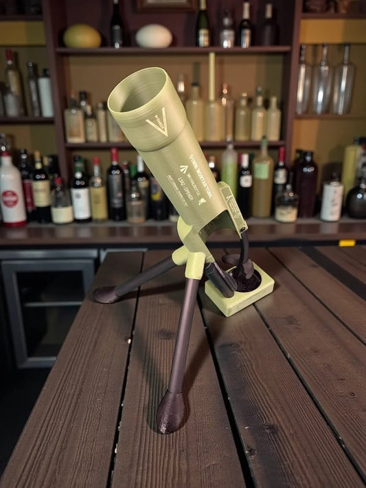 🚀 51mm Beer Bottle Mortar Bottle Opener 🍻– Novelty Cap-Launching Desk & Bar Accessory🔥