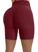 Women's Shorts Green Blue Purple High Waist Casual / Sporty Athleisure Weekend Yoga Stretchy Short Comfort Plain S M L XL XXL / Skinny