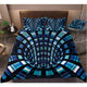 3D Vortex 3-Piece Duvet Cover Set Hotel Bedding Sets Comforter Cover with Soft Lightweight Microfiber,1 Duvet Cover, 2 Pillowcases for Double/Queen/King(1 Pillowcase for Twin/Single) coverlet