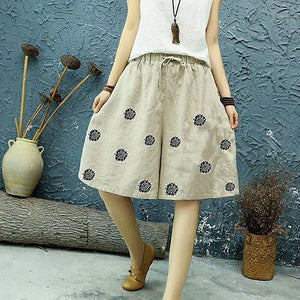 Women's Culottes Wide Leg Shorts