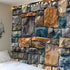 Vintage 3D Large Wall Tapestry Art Decor Blanket Curtain Picnic Tablecloth Hanging Home Bedroom Living Room Dorm Decoration Brick Stone
