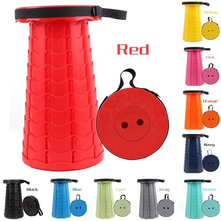 🎈Summer Big Sale-30% OFF-2022 Upgraded Retractable Folding Stool