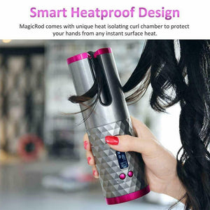 Portable Wireless Automatic Hair Curler(50% Off + Buy Two Free Shipping)