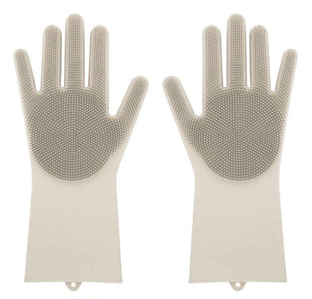 Magic Rubber Silicone Dish Washing Gloves