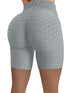 Women's Shorts Green Blue Purple High Waist Casual / Sporty Athleisure Weekend Yoga Stretchy Short Comfort Plain S M L XL XXL / Skinny