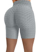 Women's Shorts Green Blue Purple High Waist Casual / Sporty Athleisure Weekend Yoga Stretchy Short Comfort Plain S M L XL XXL / Skinny