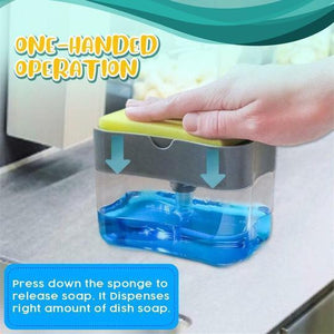 Soap Pump Dispenser Sponge Holder