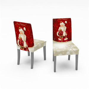 2023 New Christmas Tablecloth Chair Cover set