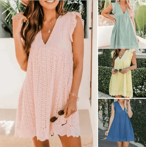 CALIFORNIA LACE DRESS ROMPER 🔥 – LIMITED TIME ONLY🔥