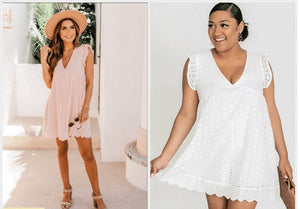 CALIFORNIA LACE DRESS ROMPER 🔥 – LIMITED TIME ONLY🔥