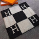 Luxury H letter Pillow Cover