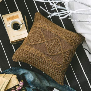 Diamond Pattern Pillow Cover