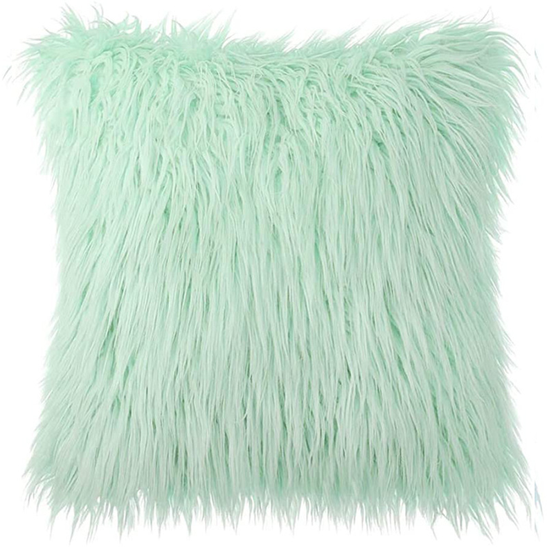 Fluffy  Soft Throw Pillow Case