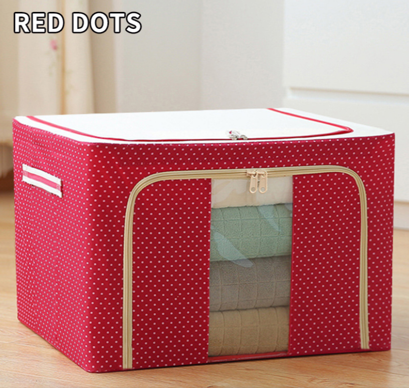 🔥Hot Sale-Oxford Cloth Steel Frame Storage Box🎉Buy Three Free Shipping