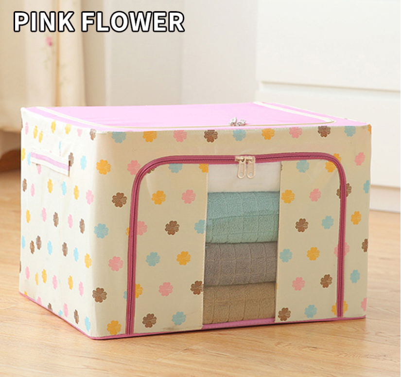 🔥Hot Sale-Oxford Cloth Steel Frame Storage Box🎉Buy Three Free Shipping