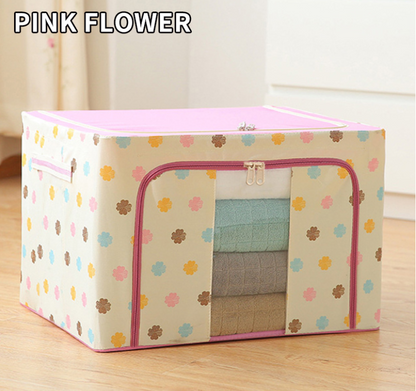 🔥Hot Sale-Oxford Cloth Steel Frame Storage Box🎉Buy Three Free Shipping