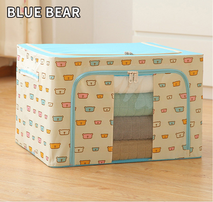 🔥Hot Sale-Oxford Cloth Steel Frame Storage Box🎉Buy Three Free Shipping