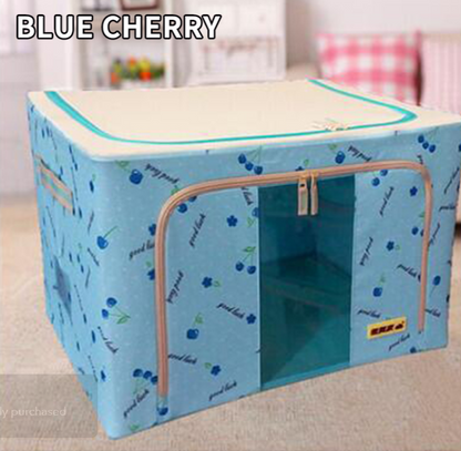 🔥Hot Sale-Oxford Cloth Steel Frame Storage Box🎉Buy Three Free Shipping