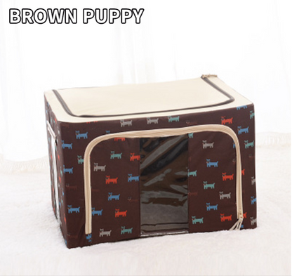 🔥Hot Sale-Oxford Cloth Steel Frame Storage Box🎉Buy Three Free Shipping