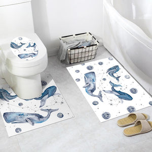 Waterproof Bathroom Floor Stickers