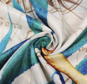 Sea Life Dinner Curtain