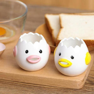 Cartoon Egg Yolk White Separator